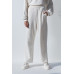 Wide leg track pants - off white