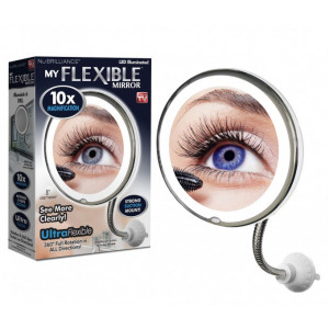 Portable magnifying glass for makeup